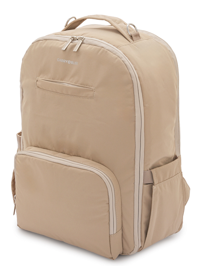 Bej LightPack Anne Bebek Sırt Çantası - 7