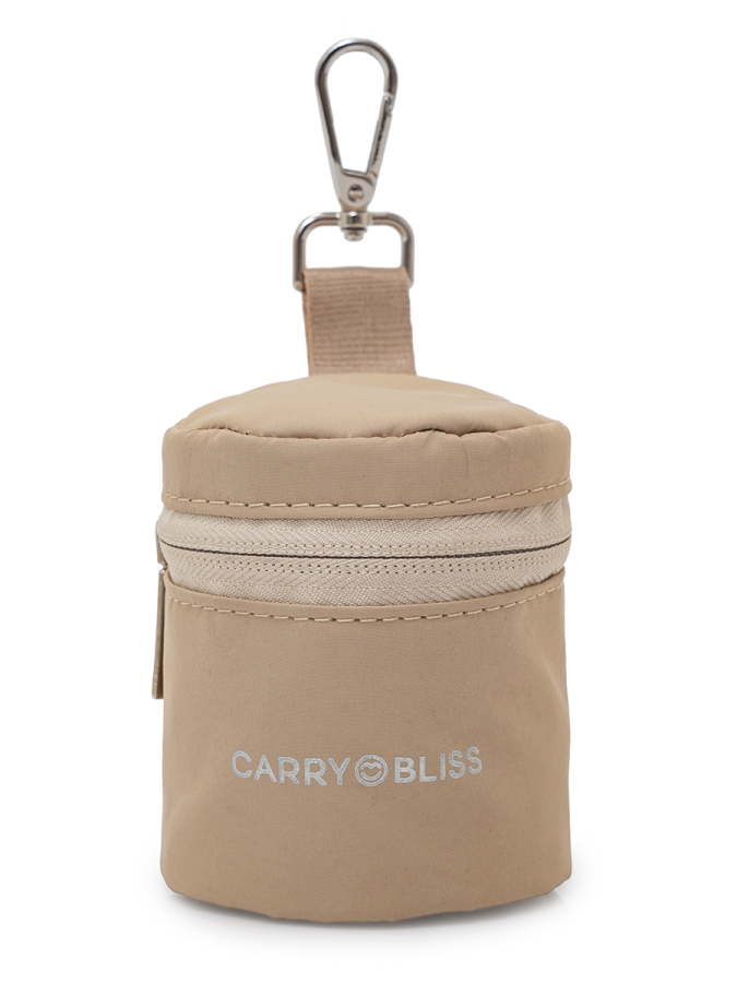 Bej PaciPal Astarlı Emzik Saklama Çantası - 7