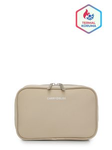 Bej ThermaPouch Organizer Mama-Atıştırma Çantası - Carry Bliss