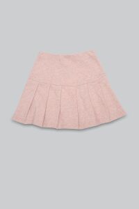 Beli lastikli Pileli Kız Çocuk Etek - 2