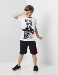 Beware Pirate Shorts Set - 1