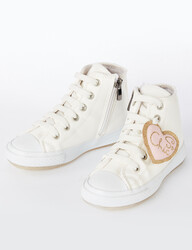 Beyaz Kız Sneakers - 1