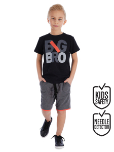 Big Bro Erkek Çocuk T-shirt Şort Takım - MSHB&G