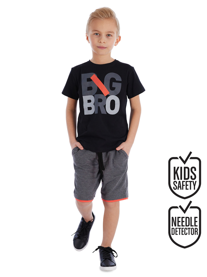 Big Bro Erkek Çocuk T-shirt Şort Takım - 1