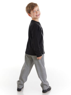 Black Bear Boy T-shirt&Pants Set - 2