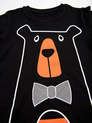 Black Bear Boy T-shirt&Pants Set - 5