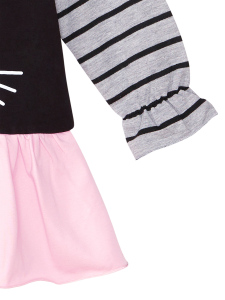 Black Cat Girl Dress - Denokids