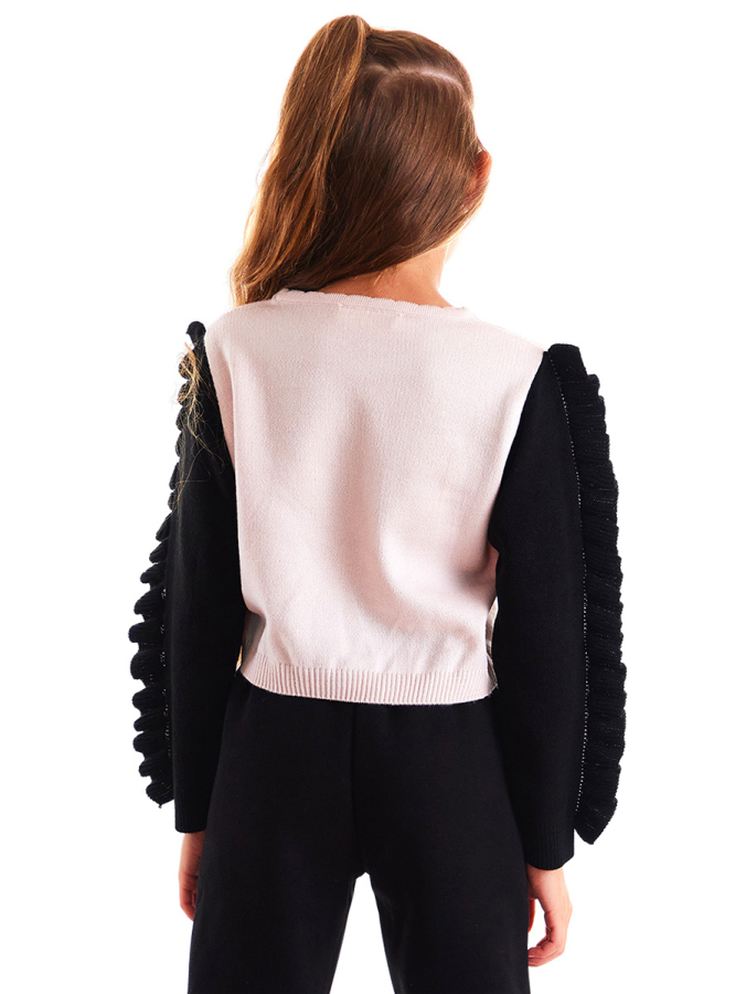 Black Swans Girl Knit Pullover - 2