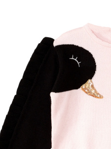 Black Swans Girl Knit Pullover - 5