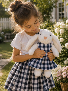 Bluebird Bunny Elbise - Velvet Bunny