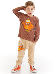 Boo Boo Erkek Çocuk Pantolon Takım - Denokids