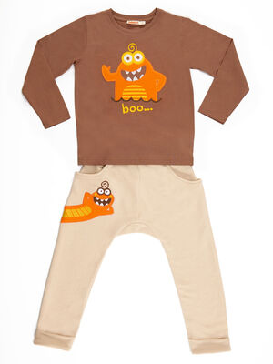 Boo Boy T-shirt&Harem Pants Set