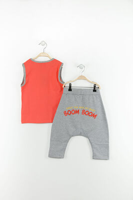 Boom Boom Turuncu Baggy Takım - 3