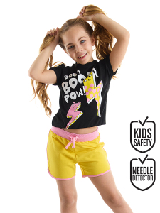 Boom Kız Çocuk Crop Top Şort Takım - MSHB&G