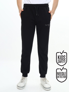 Boy Black Sweat-Pants - Denokids