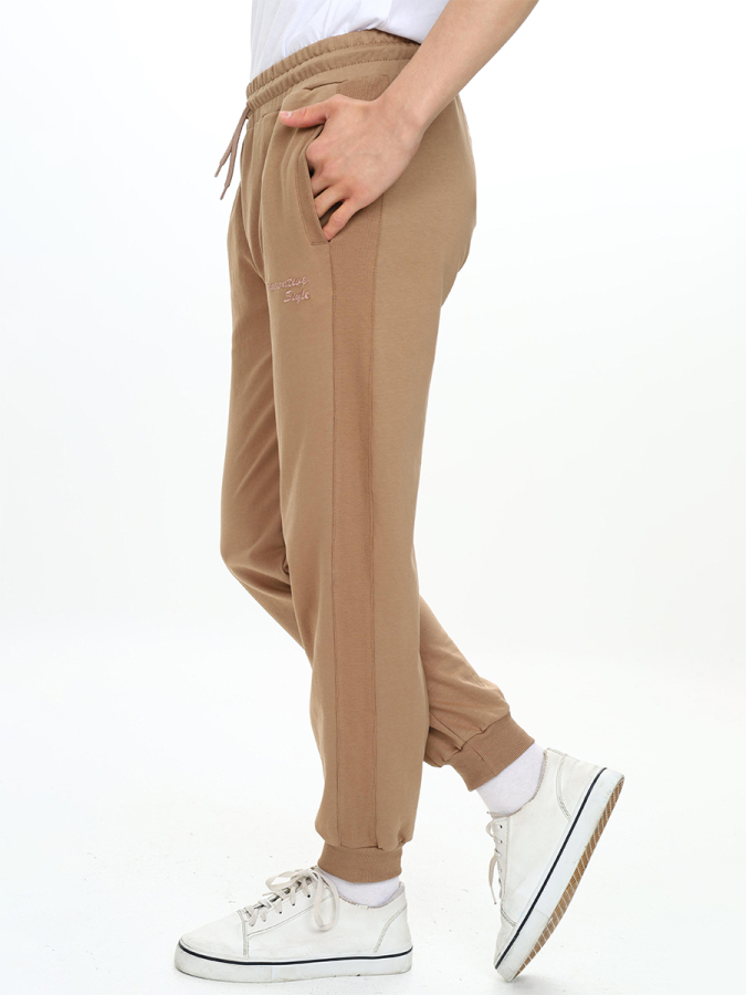 Boy Brown Sweat-Pants - 2
