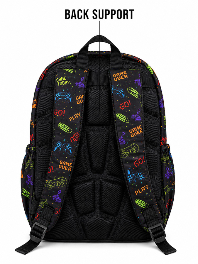Boy Game Consol 4-Piece School Bag Set - 5
