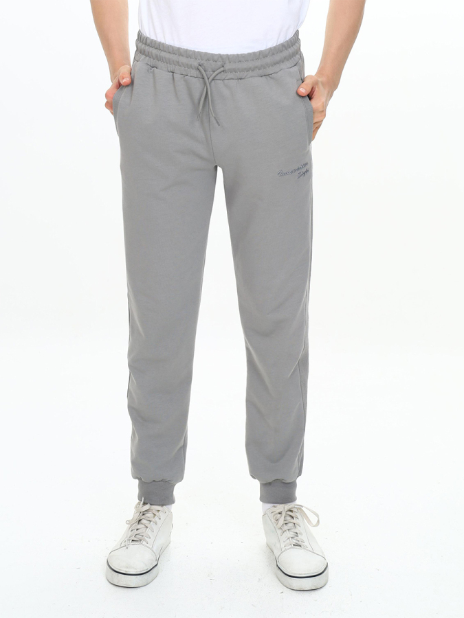 Boy Grey Sweat-Pants - 1