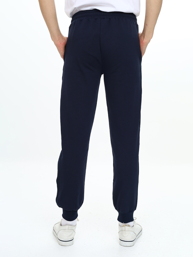 Boy Navy Blue Sweat-Pants - 3