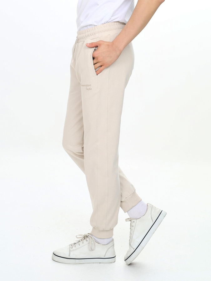 Boy Stone Beige Sweat-Pants - 2