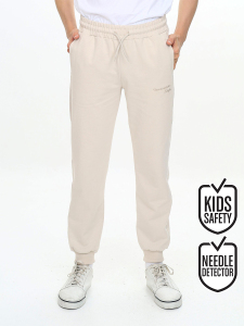 Boy Stone Beige Sweat-Pants - Denokids