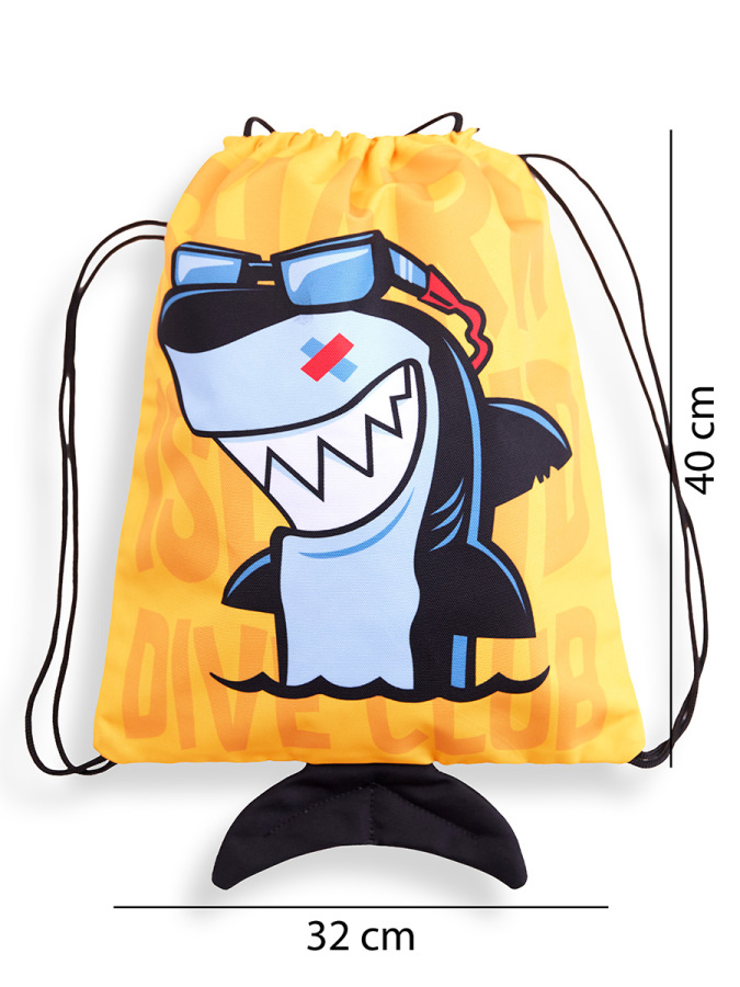 Boys Beach Backpack Bag Shark - 4