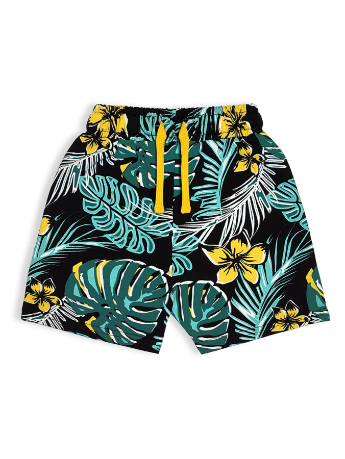 Boys Set Crocodile Printed T-shirt&Shorts - 9