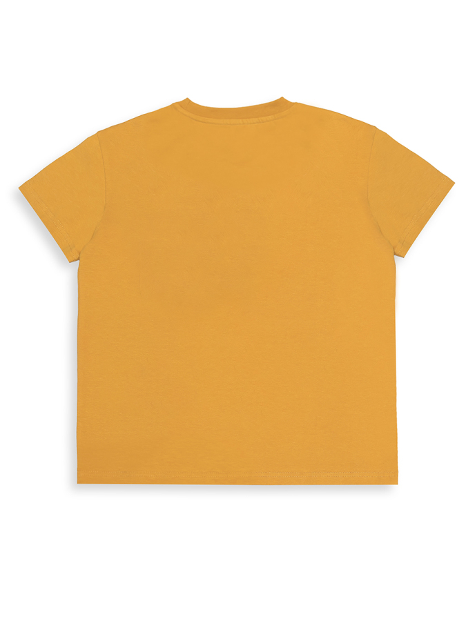 Boys Set Slogan Printed T-shirt&Striped Shorts - 6