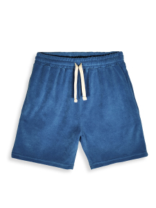 Boys’ Two-Piece Set Terry Cloth Navy Blue - 7