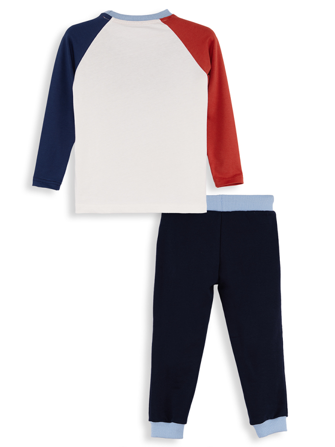 Bricks Boy T-shirt Pants Set - 4