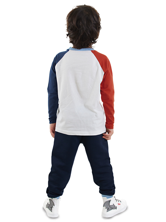Bricks Boy T-shirt Pants Set - 2