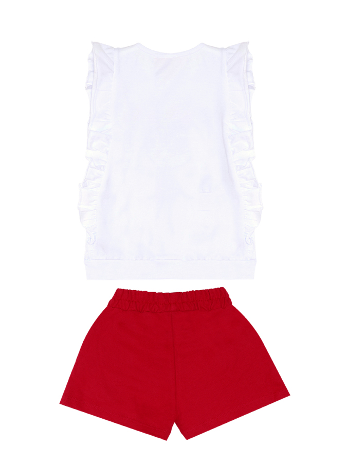 Bug Love Kız Çocuk T-shirt Şort Takım - 4