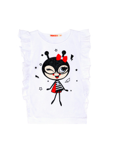Bug Love Kız Çocuk T-shirt Şort Takım - 5