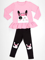 Bunny Girl T-shirt&Leggings Set - Thumbnail