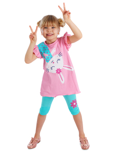 Bunny Girl Tunic&Leggings Set - Denokids