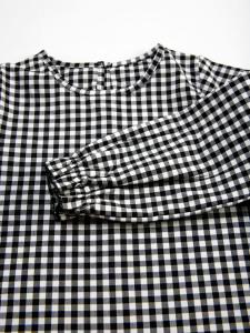 Bunny Plaid Girl Dress - 6