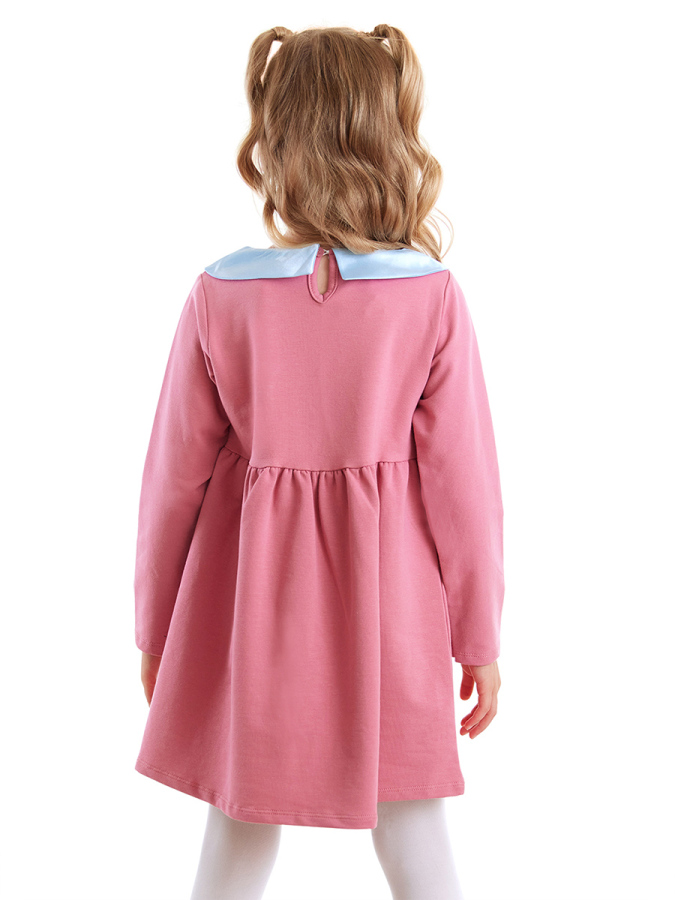 Bunny Rose Pink Girl Dress - 2