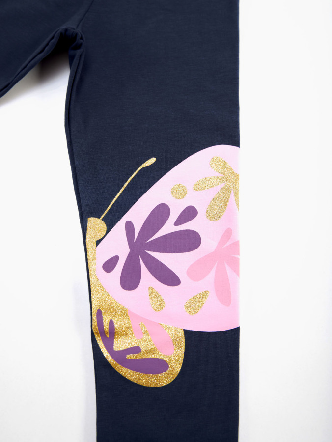 Butterfly Girl Leggings&T-shirt Set - 6
