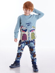 Camo Dino Boy Pants Set - 1