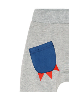 Canavar Cepli Erkek Çocuk T-shirt Kapri Şort Takım - 6