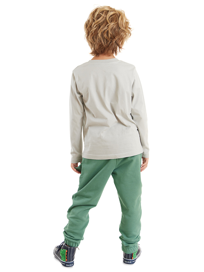 Canavar Kamyon Erkek Çocuk Cep Detaylı T-shirt Pantolon Takım - 3