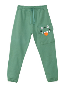 Canavar Kamyon Erkek Çocuk Cep Detaylı T-shirt Pantolon Takım - 8