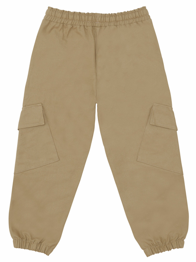Canvas Boy Beige Jogger Pants - 4