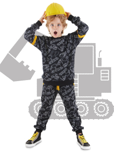 Cars Boy Black Tracksuit - 1