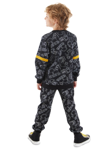 Cars Boy Black Tracksuit - 3