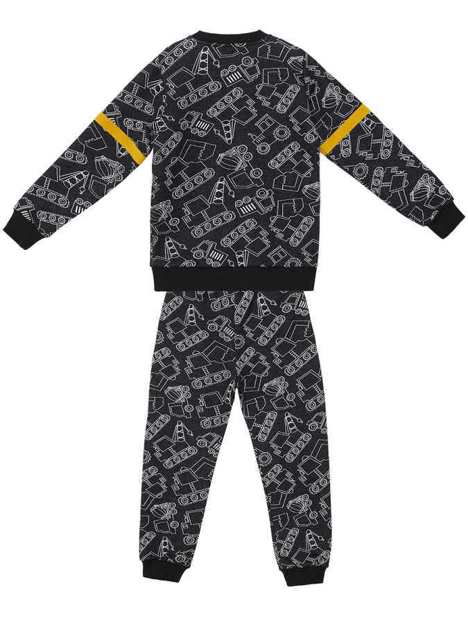 Cars Boy Black Tracksuit - 5