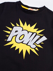 Cartoon Boy T-shirt&Baggy Set - Thumbnail