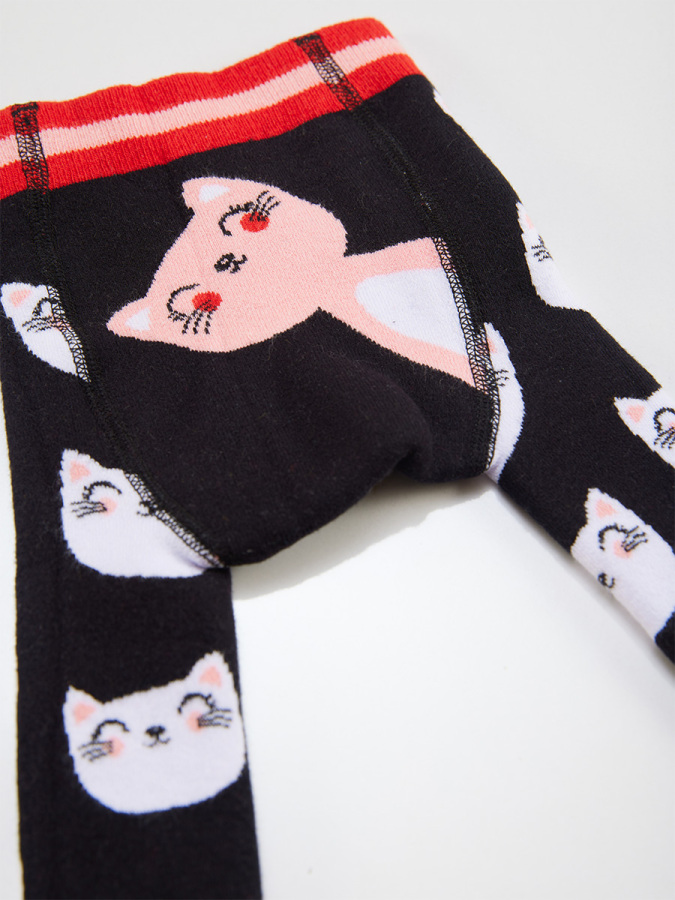 Cat Baby Girl Leggings+Bodysuit Set - 2