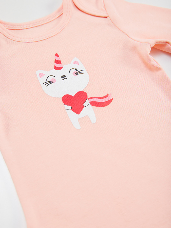 Cat Baby Girl Leggings+Bodysuit Set - 7