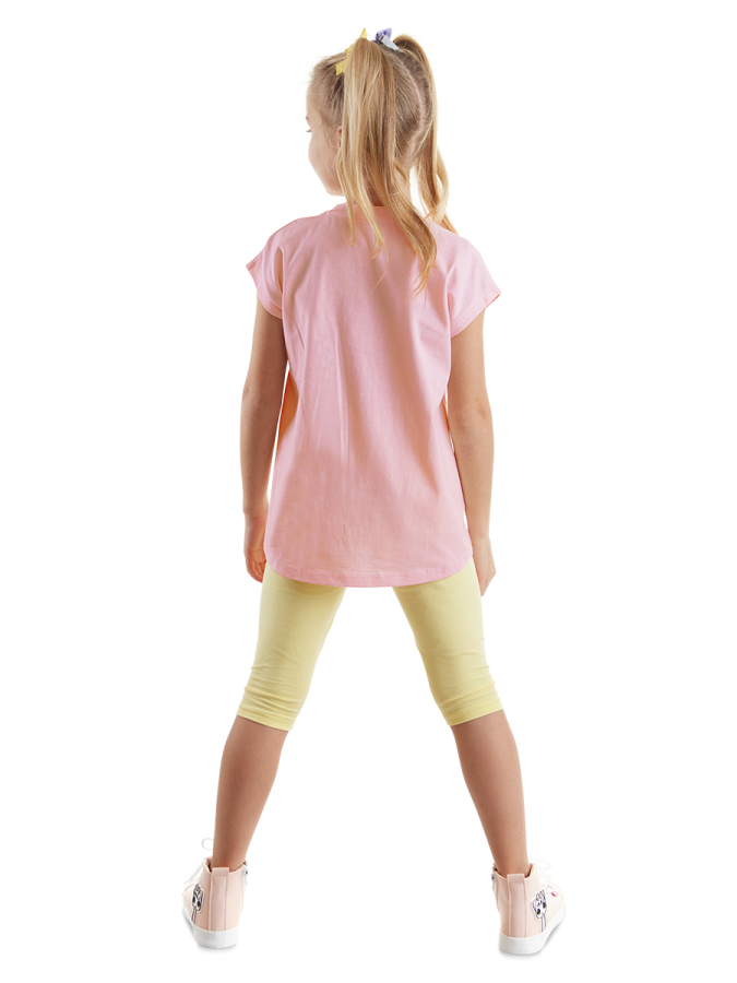 Cat Friends Girl T-shirt&Leggings Set - 2